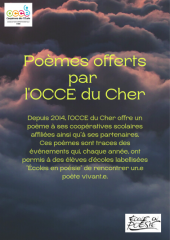 Poèmes offerts par l'OCCE du Cher